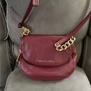 Michael Kors Wine Red Crossbody Bag